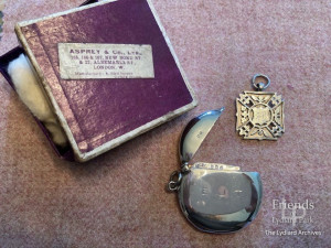 School medal awarded to Ernest Titcombe, 1890s