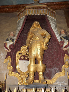 Golden Cavalier Monument, St. Mary's Lydiard Tregoze, seventeenth century