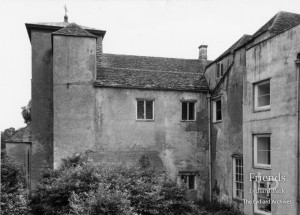Photographs (2) of back of Lydiard House c1943