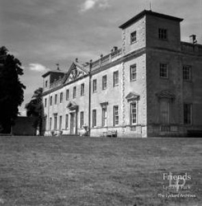 HOLD Photographs (2) of SW façade of Lydiard House by John Piper c1960's