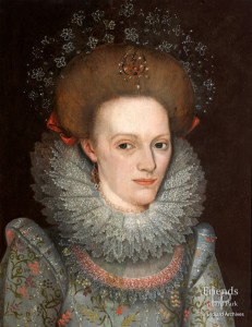 Anne Leighton (c1591-1628), First wife of Sir John St John, 1st Baronet