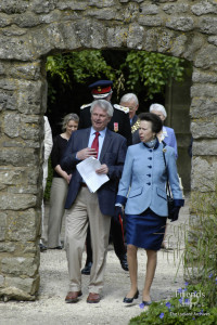 Photographs of HRH Princess Anne's visit to Lydiard Park, June 2006