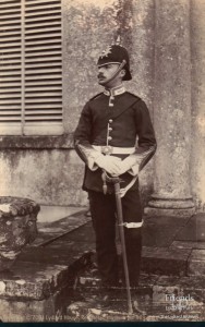 Photograph of Henry Mildmay St.John in army uniform