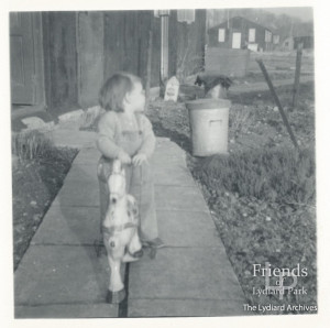 Photograph of Pauline Bowler as an infant, no 8a Lydiard Park
