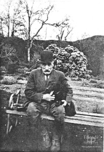 Photograph of Elliot Woolford of Hook Farm, Lydiard Tregoze, c1930s