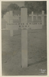 Photograph of the Grave of Bill Gough in Thailand, 1943