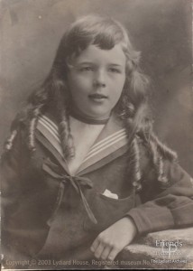 Photograph of Vernon St. John as a child  c1903