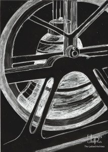 Picture of Bell & Wheel in Negative by Felicity Cormack, 2019