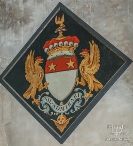 Hatchment for Frederick St.John, 2nd Vsct Bolingbroke, 1787