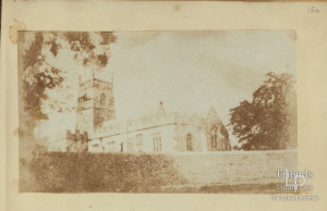 View of St. Mary's Lydiard Tregoze by M.H. Nevil Story-Maskelyne, c1845