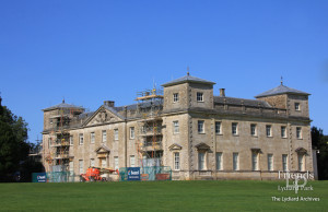 Photographs ( 7 ) of repairs to Lydiard House in 2020