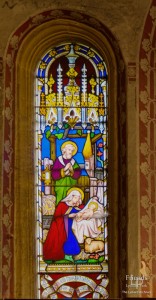 Victorian stained glass, St. Mary's Lydiard Tregoze
