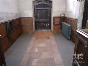 Photographs of renovations at St. Mary's Lydiard Tregoze, 2020