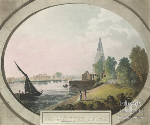 View at Battersea, 1784
