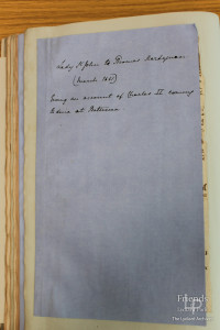 Letter from Lady Johanna St.John to Thomas Hardyman, March 1661