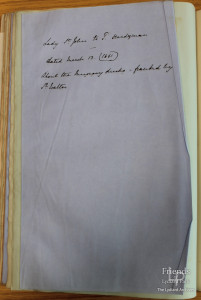Letter from Lady Johanna St.John to Thomas Hardyman, March 13th 1661