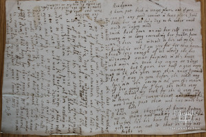Letter from Lady Johanna St. John to Thomas Hardyman, (Feb?) 1660