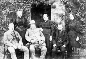 Photograph of Nutland family of Lower Salthrop Farm c1890