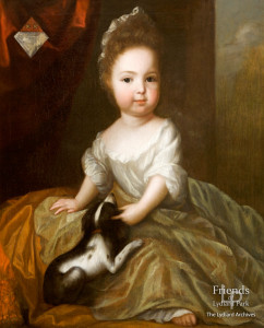 Henrietta St John (1699-1756), Aged 2 years, (later Lady Luxborough)