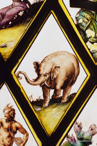 Painted window by Abraham Van Linge, 1630