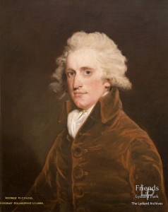 George Richard St John (1761-1824), 3rd Viscount Bolingbroke by John Hoppner, 1785