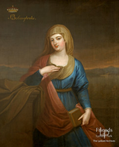 Marie Claire de Marcilly (1675-1750), 2nd wife of Henry, 1st Viscount Bolingbroke, widow of the Marquis de Villette