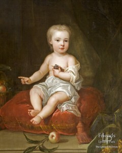 Holles St John (1710-1738) as a child, 1712