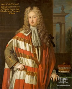 Henry St John (1678-1751) 1st Viscount Bolingbroke, Secretary of State to Queen Anne