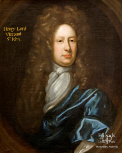 Henry St John 1st Viscount St John (1652-1742) by John Riley