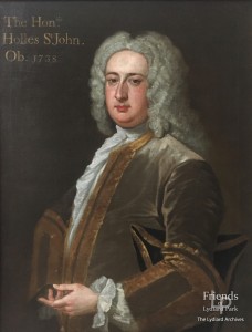 The Hon. Holles St.John (1710-1738) attributed to John Vanderbank