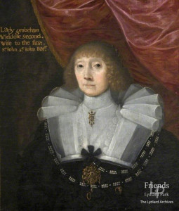 Margaret Whitmore (c1576-1637), Lady Grobeham, 2nd wife of Sir John St.John 1st Baronet