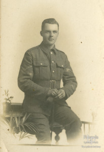 Photograph of Lance Corporal Vernon St.John, 6th Vsct Bolingbroke, 1918