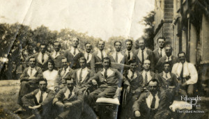 Photographs (4) of staff and patients at Kitchener Military Hospital, 1918