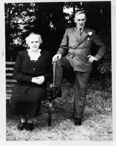 Mr and Mrs Harry Gough at Lydiard Park