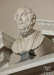Plaster busts (4), Lydiard House, c1743