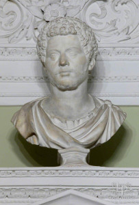 Plaster busts & urns (9), Lydiard House, c1743