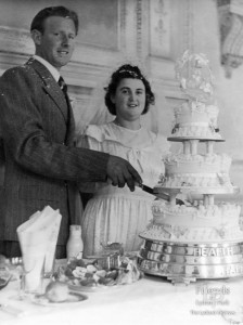 Photographs (12) of the wedding of Betty Hicks and Bryan Collett, 20th May 1948