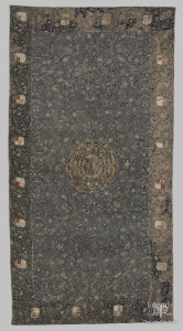 Carpet with St. John family heraldry c1605