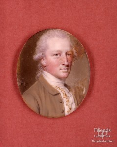 Portrait miniature of Frederick St.John 2nd Viscount Bolingbroke by John Smart, 1773
