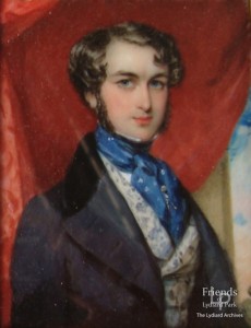 Portrait miniature of Henry St.John 4th Viscount Bolingbroke, c1812