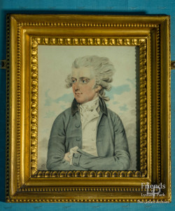 George Richard St.John, 3rd Viscount Bolingbroke, watercolour