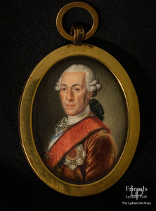 Portrait miniature of Baron Hompesch, 1780