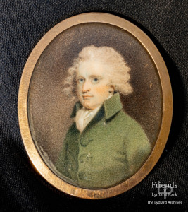 Portrait miniature of George Richard, 3rd Viscount Bolingbroke, 1790