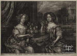 Portrait of Lady Mary St.John ne Rich and her sister, 1670's