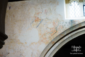Wallpainting - murder of Thomas Becket