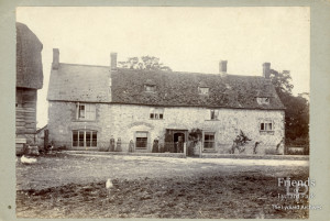 Photographs (2) of Windmill Leaze Farm (Park Farm) Lydiard Tregoze, c1900