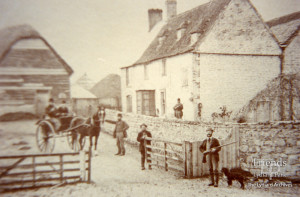 Photographs (2) of Windmill Leaze Farm (Park Farm) Lydiard Tregoze, 1890's