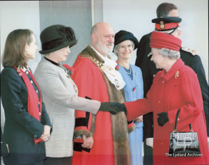 Reflections on the day the Queen came to Swindon by former Mayoress Sheila Fanning
