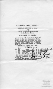 Lydiard Estate Letting catalogues (2), 1931 & 1940