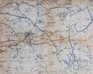 Map of Lydiard Tregoze, early 20th Century